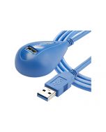 StarTech.com 1,5m SuperSpeed USB 3.0 Verlängerungskabel / Dockingkabel - Blau - Stecker / Buchse - USB-Verlängerungskabel - USB Typ A (M)