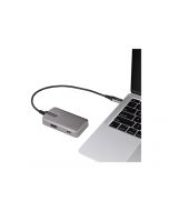 StarTech.com USB-C Multiport Adapter - USB-C auf 4K 60Hz HDMI 2.0, 100W PD Pass-through - 3-Port 10Gbit/s USB 3.1 Hub - Reiseadapter USB Typ-C Mini Docking Station - 25cm Kabel (DKT31CHPD3)