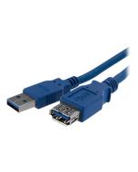 StarTech.com 1 m SuperSpeed USB 3.0 Verlängerungskabel - USB 3 Typ-A Kabel Verlängerung - Stecker/ Buchse - Blau - USB-Verlängerungskabel - USB Typ A (M)
