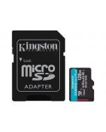 Kingston Canvas Go! Plus - Flash-Speicherkarte (microSDXC-an-SD-Adapter inbegriffen)