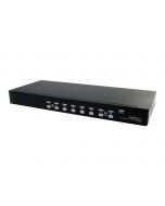 StarTech.com 8 Port Rackmount USB VGA KVM Switch - 8-fach VGA Umschalter mit Audio und OSD (On-Screen-Display)