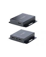 StarTech.com HDMI Ethernet Extender über CAT6/CAT5, 4K 30Hz/40 m oder 1080p/70 m, HDMI over Ethernet/IP Extender, HDMI Lan Transmitter und Receiver Kit, HDMI Verlängerung, IR (EXTEND-HDMI-4K40C6P1)