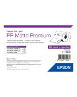 Epson Premium - Polypropylen (PP) - matt - permanenter Acrylklebstoff - 102 x 152 mm 3200 Etikett(en) (4 Rolle(n)