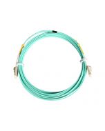 StarTech.com 10m (30ft) LC/UPC to LC/UPC OM3 Multimode Fiber Optic Cable, Full Duplex 50/125Âµm Zipcord Fiber Cable, 100G Networks, LOMMF/VCSEL, <0.3dB Low Insertion Loss - LSZH Fiber Patch Cord - Patch-Kabel - LC Multi-Mode (M)