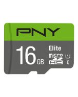 PNY Elite - Flash-Speicherkarte (microSDHC/SD-Adapter inbegriffen)