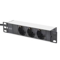 DIGITUS Netzwerk-Set 254 mm (10") - 6HE,  312 x 300 mm (B x T)