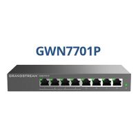 Grandstream GWN7700 Series GWN7701P - Switch - unmanaged - 8 x 10/100/1000 (4 PoE)
