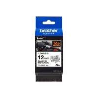 Brother TZe-FX231 - Selbstklebend - Schwarz auf Weiß - Rolle (1,2 cm x 8 m)