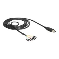 Delock Converter USB 2.0 > Serial-TTL 6 pin pin header connector individually 1.8 m (5 V)