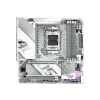 Gigabyte AORUS X870M ELITE WIFI7 ICE - Motherboard - micro ATX - Socket AM5 - AMD X870 Chipsatz - USB-C 3.2 Gen 2x2, USB 3.2 Gen 1, USB 3.2 Gen 2 - Wi-Fi 7, Bluetooth, 2.5 Gigabit LAN - Onboard-Grafik (CPU erforderlich)