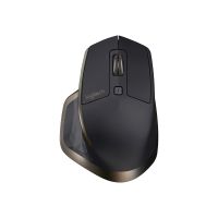 Logitech MX Master - Maus - Laser - 5 Tasten - kabellos - 2.4 GHz, Bluetooth - kabelloser Empfänger (USB)