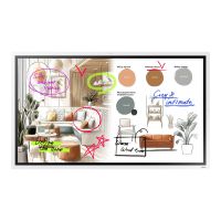 Samsung Flip WM55FX - 140 cm (55") Diagonalklasse WMFX Series LCD-Display mit LED-Hintergrundbeleuchtung - Bildung / Geschäft - mit interaktives Whiteboard integriert, Touchscreen (Multitouch)
