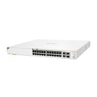 HPE Aruba Instant On 1960 24G 20p Class4 4p Class6 PoE 2XGT 2SFP+ 370W (x5), Managed, L2+, Gigabit Ethernet (10/100/1000), Power over Ethernet (PoE), Rack-Einbau, 1U