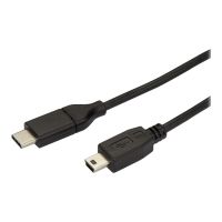 StarTech.com StarTech USB C to Mini USB Cable - 6 ft / 2m - M/M - USB 2.0 - Mini USB Cord - USB C to Mini B Cable - USB Type C to Mini USB (USB2CMB2M)