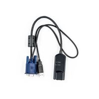 Vertiv Avocent MPUIQ-VMCHS, 0,3556 m, Schwarz, Blau, VGA (D-Sub), USB 2.0, Avocent MergePoint Unity, 91 g
