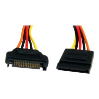 StarTech.com SATA Verlängerung 30cm - S-ATA 15 Pin Stromverlängerung Stecker / Buchse - interne Serial-ATA Stromverlängerung - Spannungsversorgungs-Verlängerungskabel - SATA-Stromstecker (M)