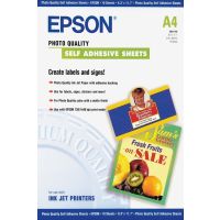Epson Self-Adhesive Photo Paper - A4 - 10 Blätter, Matt, 167 g/m², A4, Weiß, 10 Blätter, Expression Premium XP-900 Expression Premium XP-830 Expression Premium XP-820 Expression Premium...