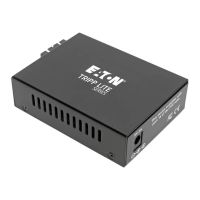 Tripp Eaton Tripp Lite Series Gigabit Singlemode Fiber to Ethernet Media Converter, SMF 10/100/1000 SC, 1310 nm, 20 km (12.4 mi.)