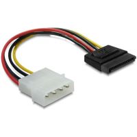 Delock Netzteil - SATA-Stromstecker (M) zu interne Stromversorgung, 4-polig (M)