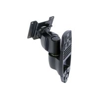 Ergotron 200 Series Wall Mount Pivot, 11,3 kg, 61 cm (24"), 75 x 75 mm, 100 x 100 mm, Schwarz