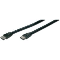DIGITUS ASSMANN Electronic AK-ESATA-075, 0,75 m, eSATA, eSATA, Männlich/Männlich, Schwarz, Gerade
