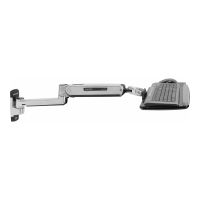 Ergotron LX - Befestigungskit (Steh-Sitz-Arm, Verlängerung, Basis, Tastatur-Tablett, Mausablage zum Herausziehen, Handgelenkkissen, Maushalterung)