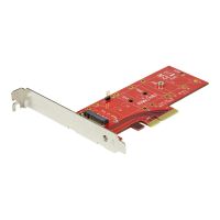 StarTech.com Startech M2 PCIe SSD Adapter - x4 PCIe 3.0 NVMe / AHCI / NGFF / M-Key - Low Profile and Full Profile - SSD PCIe M.2 Adapter (PEX4M2E1)