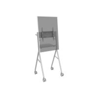 Vision VFM-F10 - Wagen - für Flachbildschirm - Stahl - Off-White - Bildschirmgröße: 127-139.7 cm (50"-55")