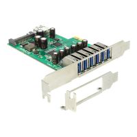 Delock PCI Express Card > 6 x extern + 1 x intern
