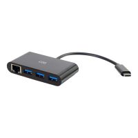 C2G USB C Hub with Ethernet - 3-Port USB Hub
