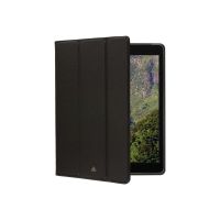 dbramante1928 Milan - Flip-Hülle für Tablet - Vollnarbenleder - Night Black - 10.2" - für Apple 10.2-inch iPad (9. Generation)