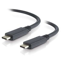 C2G 28848, 1,01 m, USB C, USB C, USB 3.2 Gen 2 (3.1 Gen 2), Stecker/Stecker, Schwarz