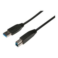 DIGITUS USB-A  USB-B Anschlusskabel, 1,8m