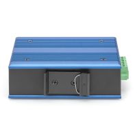 DIGITUS 4 Port Gigabit Netzwerk PoE Switch, Industrial, Unmanaged, 1 RJ45 Uplink