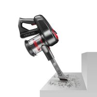 Trisa Quick Clean Professional T9382, Beutellos, Anthrazit, Rot, 0,5 l, Trocken, Zyklonal, HEPA, Zyklonisch/Filterung