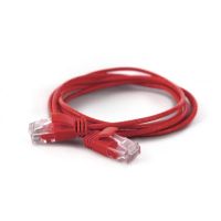 WANTEC 7267, 0,1 m, Cat6a, U/UTP (UTP), RJ-45, RJ-45, Rot