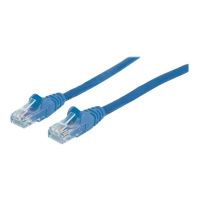 Intellinet Network Patch Cable, Cat6A, 7.5m, Blue, Copper, S/FTP, LSOH / LSZH, PVC, RJ45, Gold Plated Contacts, Snagless, Booted, Lifetime Warranty, Polybag - Patch-Kabel - RJ-45 (M)