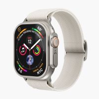 Vonmählen Classic Nylon Loop, Band, Smartwatch, Cremefarben, Apple, Apple Watch 42 / 44 / 45 / 49 mm, Nylon