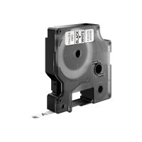 Dymo D1 - Polyester - selbstklebend - Schwarz auf Weiß - Rolle (0,6 cm x 7 m)