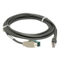 Zebra CBA-U35-S15ZBR, USB-Kabel, Schwarz, Gerade, Gerade, 4,57 m, Zebra