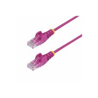 StarTech.com 3m Pink Slim CAT6 Ethernet Cable, Snagless, 28AWG, LSZH - Patch-Kabel - RJ-45 (M)