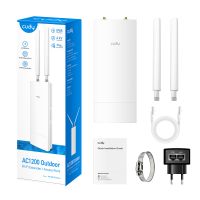 CUDY RE1200 Outdoor, Netzwerk-Repeater, 170 m, MT7628DA, 10,100 Mbit/s, IP65, Android, iOS