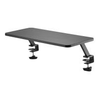 StarTech.com MNRISERCLMP Bildschirmerhöhung (Klemmbarer Monitor Riser, extraweit 65 cm)