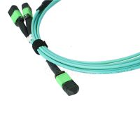 BlueOptics NVIDIA MFP7E00-C003 MPO-2xMPO Multi-mode OM3 Patchkabel 3 Meter