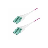 StarTech.com 5m (16.4ft) LC/LC (UPC) OM4 Multimode Fiber Optic Cable - Patch-Kabel - LC/UPC Duplex Multi-Mode (M)