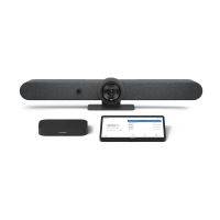 Logitech Room Solutions for Google Meet Medium - Kit für Videokonferenzen (Logitech Tap mit Cat5e Kit, Logitech Rally Bar, Google Meet Compute)