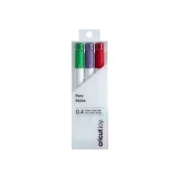 Cricut Joy - Filzstift - permanent - Rot, Grün, Violett - wasserbasierte Tinte - 0.4 mm - fein (Packung mit 3)