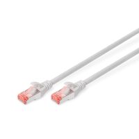 DIGITUS CAT 6 S/FTP Patchkabel, 10 m, Grau