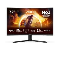 AOC G4 CQ32G4VE, 80 cm (31.5"), 2560 x 1440 Pixel, Quad HD, LCD, 1 ms, Schwarz, Grau