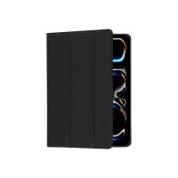 dbramante1928 Risskov - Flip-Hülle für Tablet - genarbtes Leder - Schwarz - für Apple 11-inch iPad Pro (M4, M5)